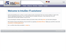 Tablet Screenshot of intuidev.com